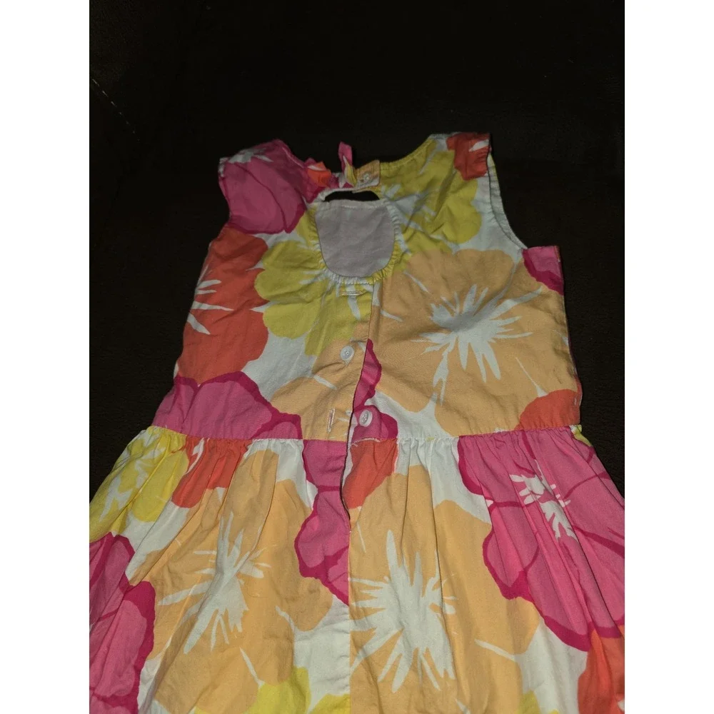 Gymboree fruit punch floral dress size 6